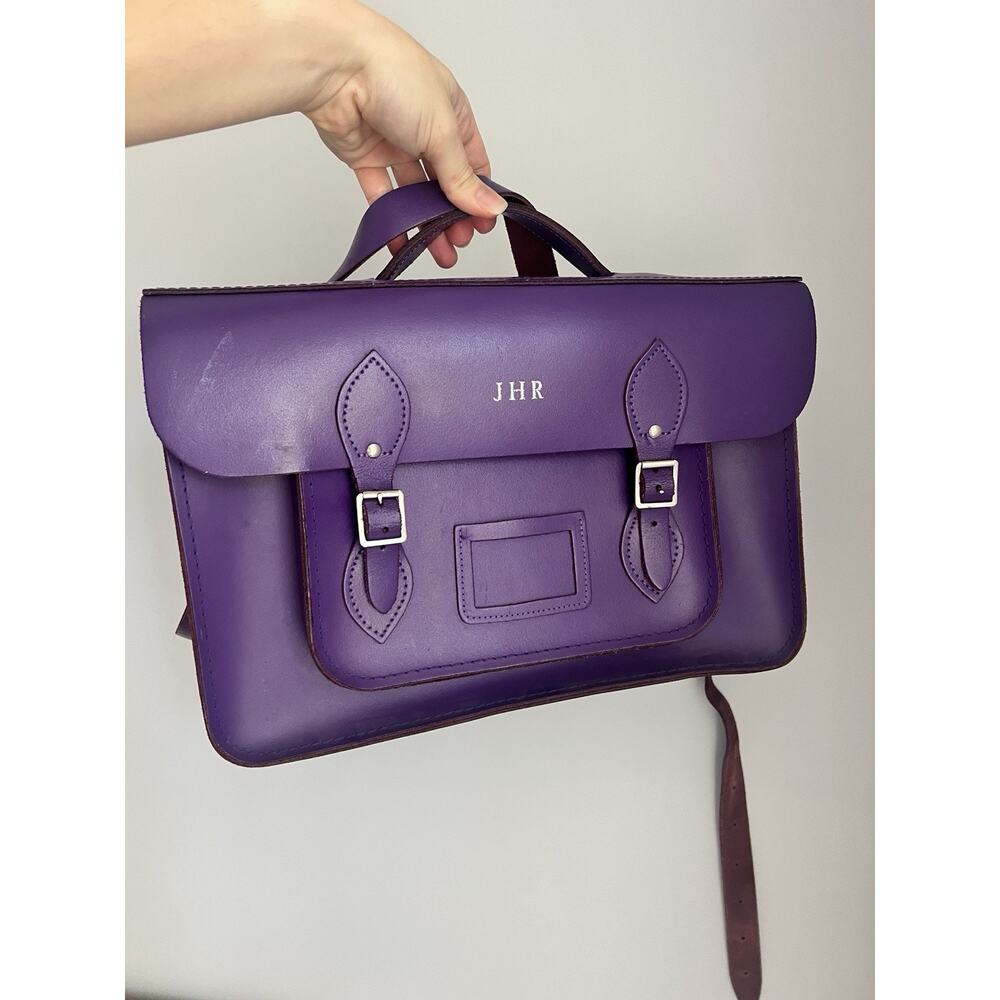 The Cambridge Satchel Company Classic Batchel in PURPLE (Discontinued)